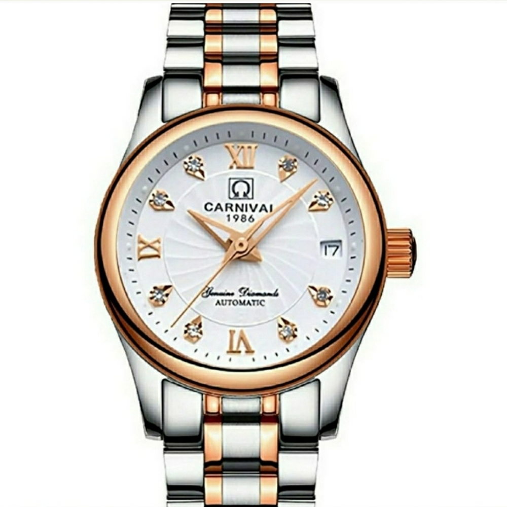 Diamond Rose Gold Watch
